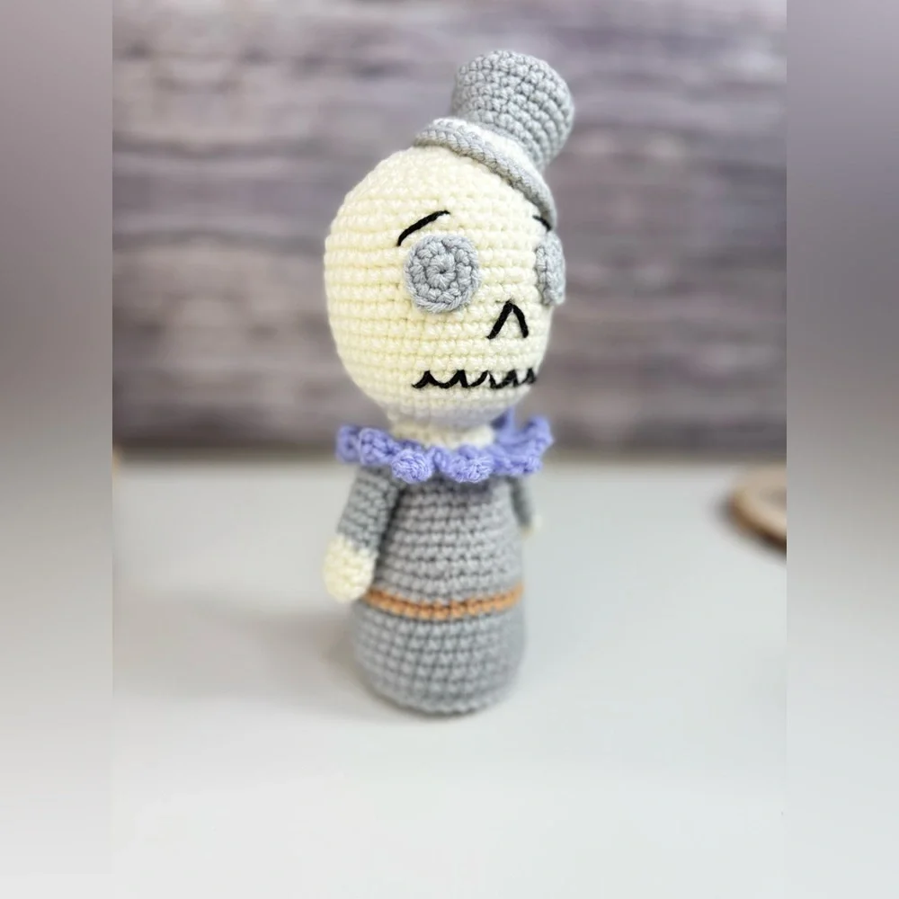 Handcrafted Crochet Mr. Skeleton Halloween Amigurumi - Picture 11 of 11